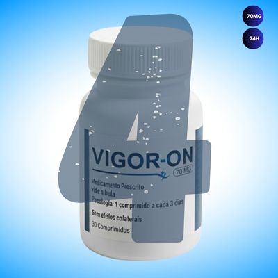 4 unidades - Vigoron 70mg