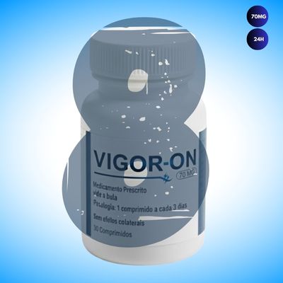 8 unidades - Vigoron 70mg